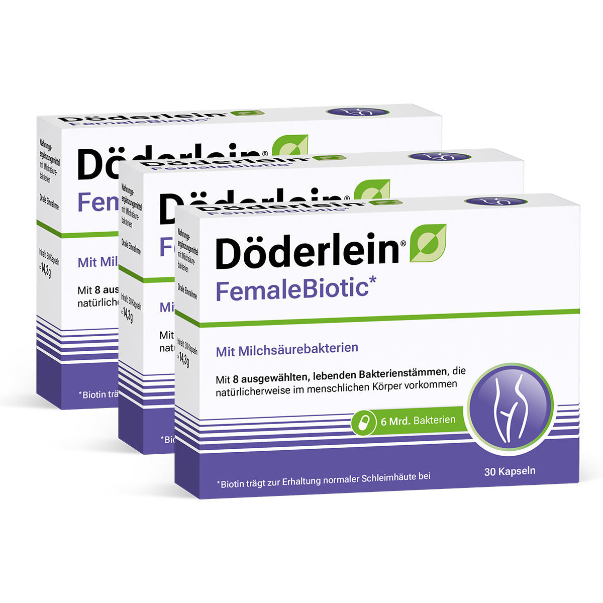 3x Döderlein Female Biotic