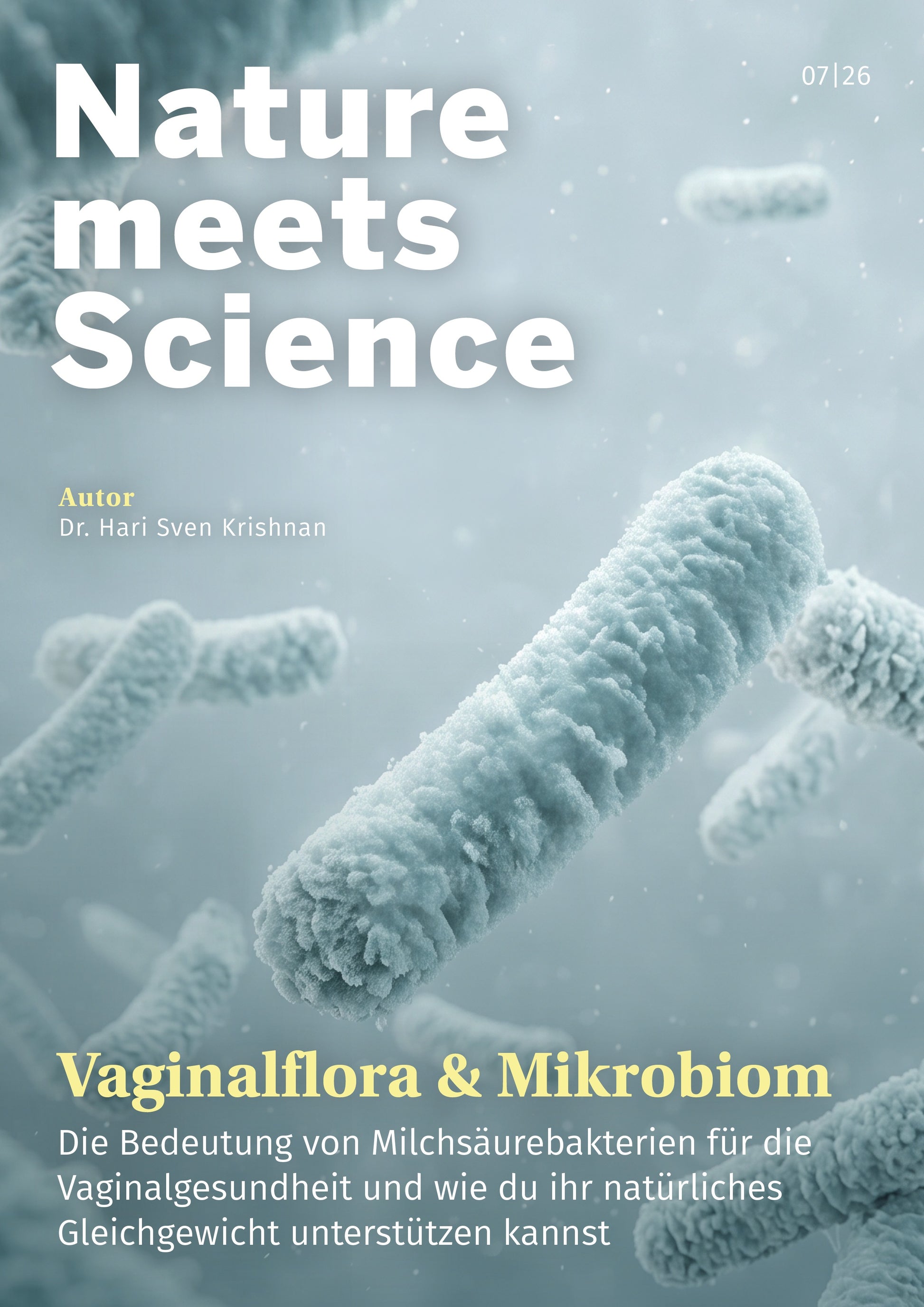 E-Book Vaginalflora und Mikrobiom mit Informationen zur Bedeutung von Döderlein Milchsäurebakterien für eine gesunde Vaginalflora und Intimgesundheit